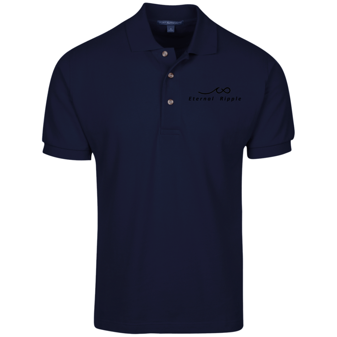 K420 Cotton Pique Knit Polo – Eternal Ripple