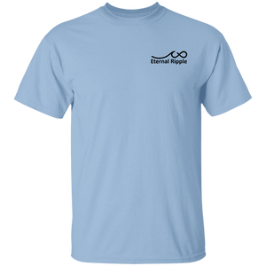 G500 Unisex 5.3 oz. Cotton T-Shirt w/Motto on Back