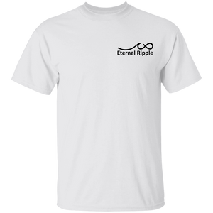 G500B Youth 5.3 oz Cotton T-Shirt w/Motto on Back