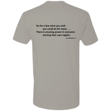NL3600 Premium Short Sleeve T-Shirt w/Motto on Back