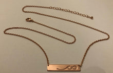 Sterling Silver Name Bar Necklace